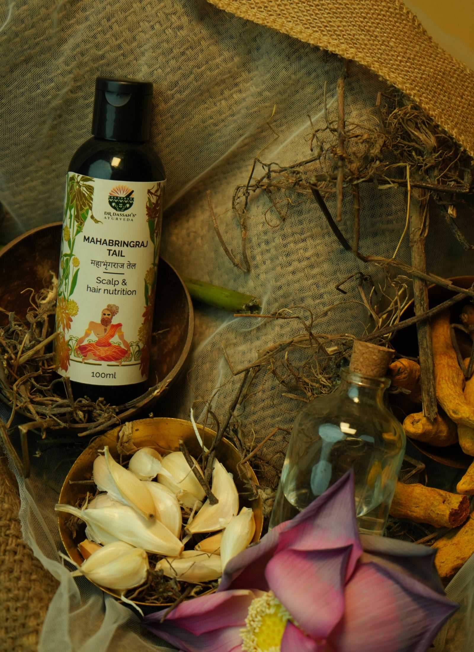Mahabhringraj Oil | Head & Hair Care - 100 ml