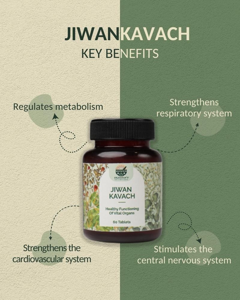 Jiwan Kavach Tablets | Immunity Booster - 60 Tab