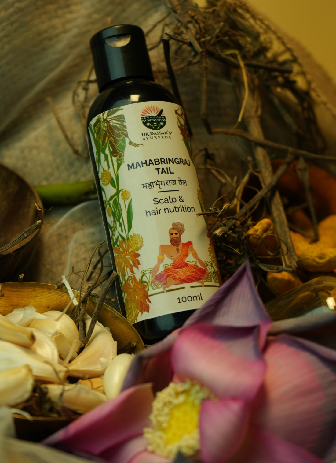 Mahabhringraj Oil | Head & Hair Care - 100 ml